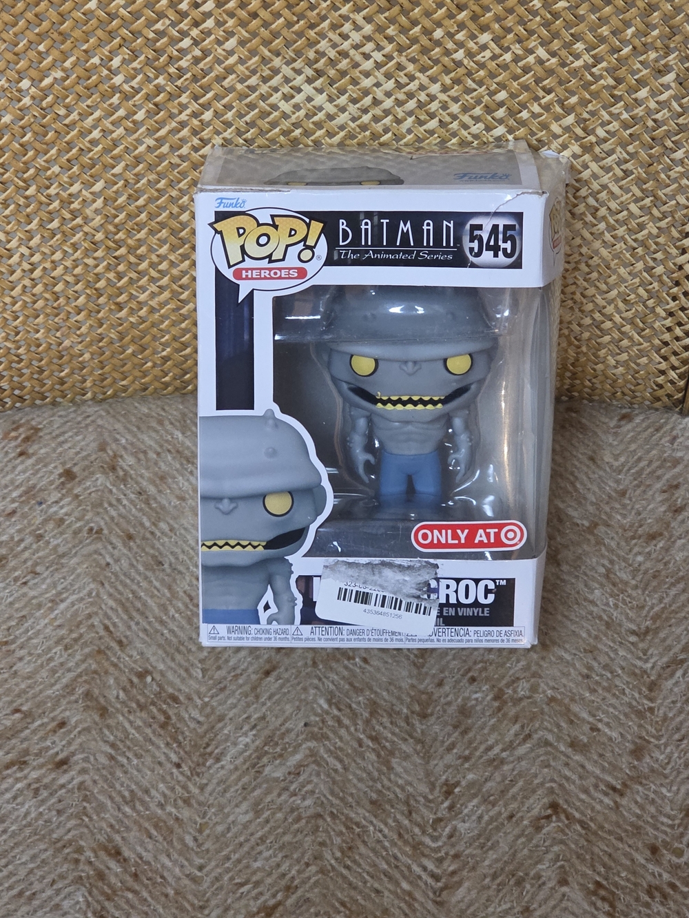 DC Pop! Heroes Killer Croc Vinyl Figure - Gray and Yellow